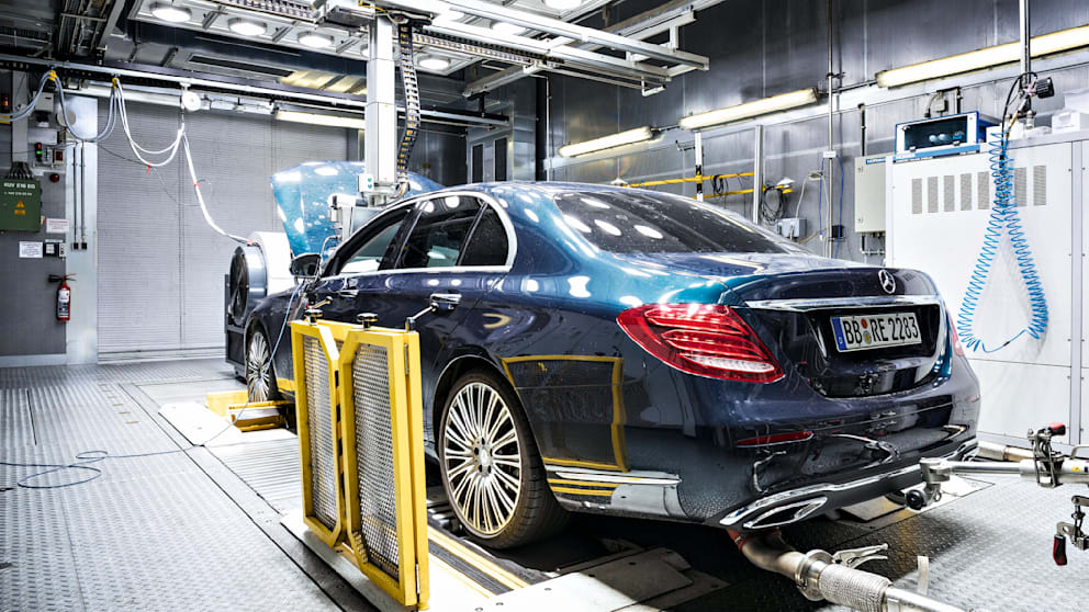 Laboraufbau für den FET-System-Test